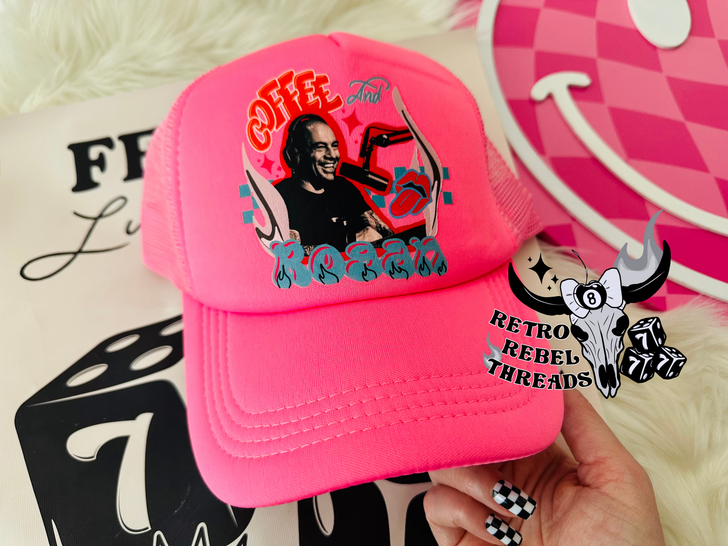 Ready to Ship ~ Adult Podcast Trucker Hat