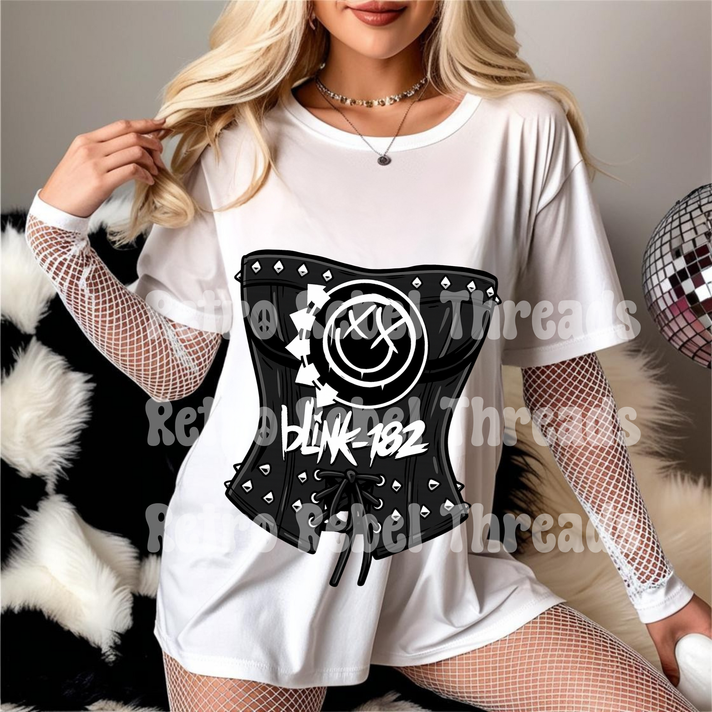 Punk Band Corset Tee