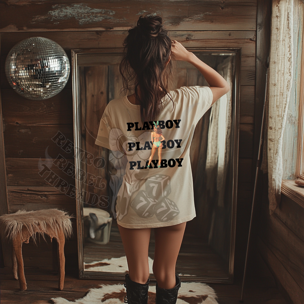 Blue Bunny Tee (ADULT ONLY)