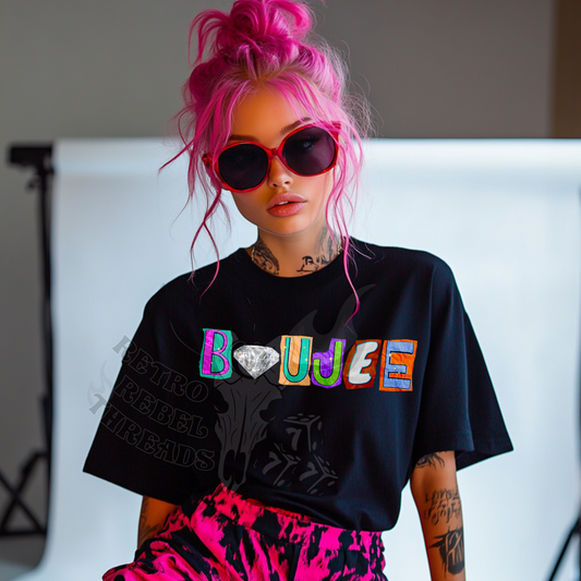 Boujee Tee (available in kids-adults)