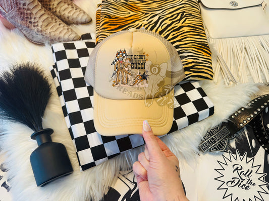 But Daddy …boujee trucker hat ADULT SIZE