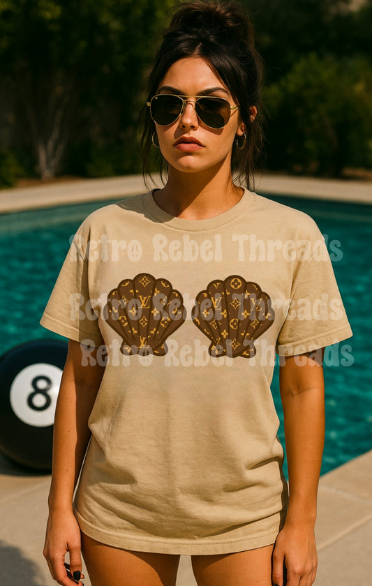Boujee Shell Bra Tee