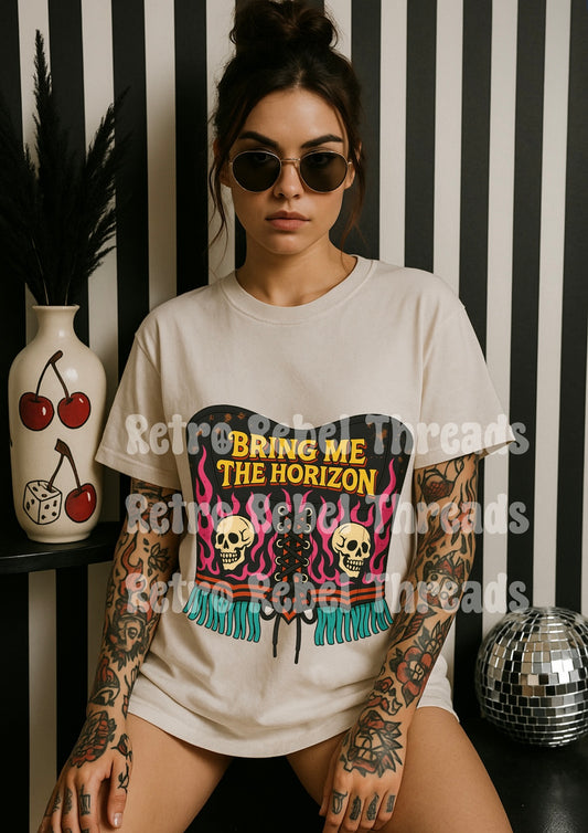 BMTH Band Corset Tee