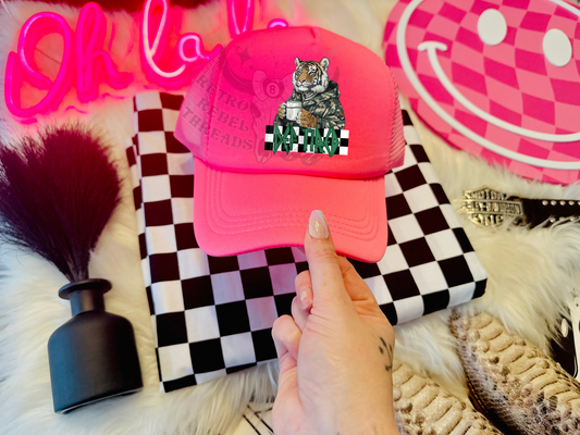 Def Tired trucker Hat ADULT SIZE