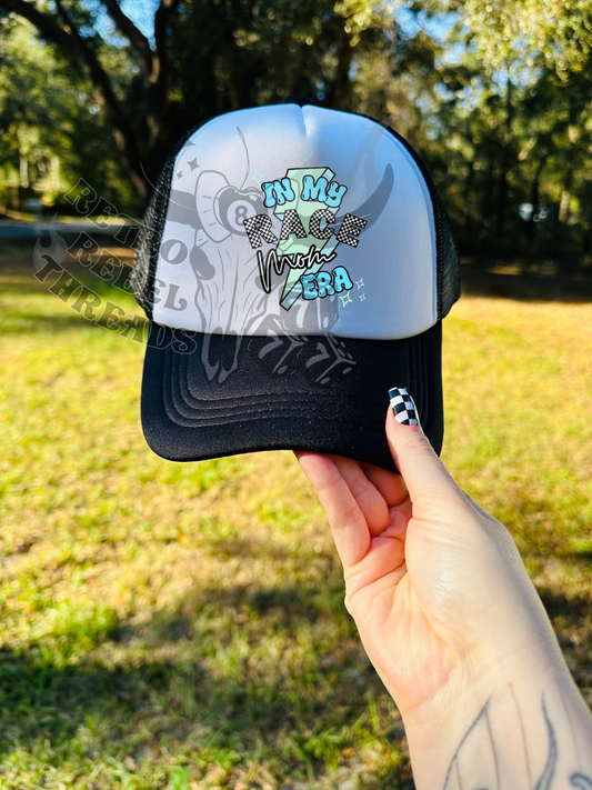 Race Mom Era trucker hat ADULT SIZE