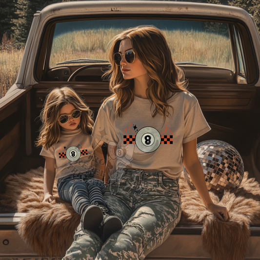 Camo 8 Ball Tee(available in kids-adults)