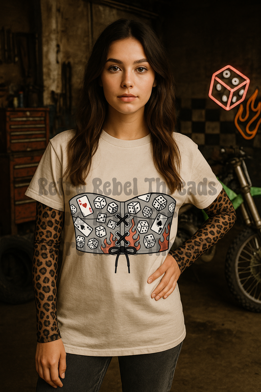 Roll the dice Corset Tee