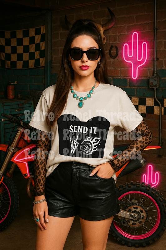 Send it Corset Tee